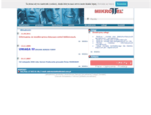 Tablet Screenshot of mikrotel.com.pl