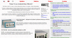 Desktop Screenshot of mikrotel.cz